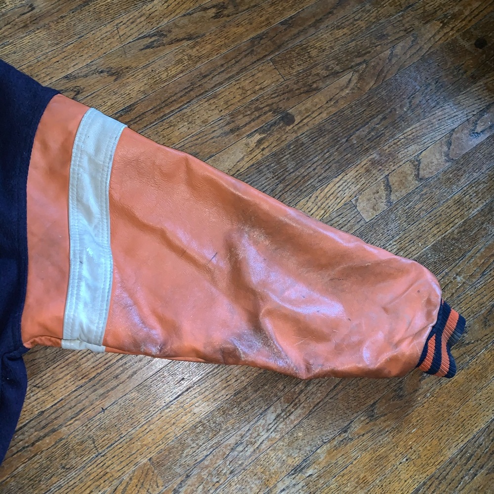 Vintage 80s Illinois Wool Varsity Jacket - Picture 2 of 11
